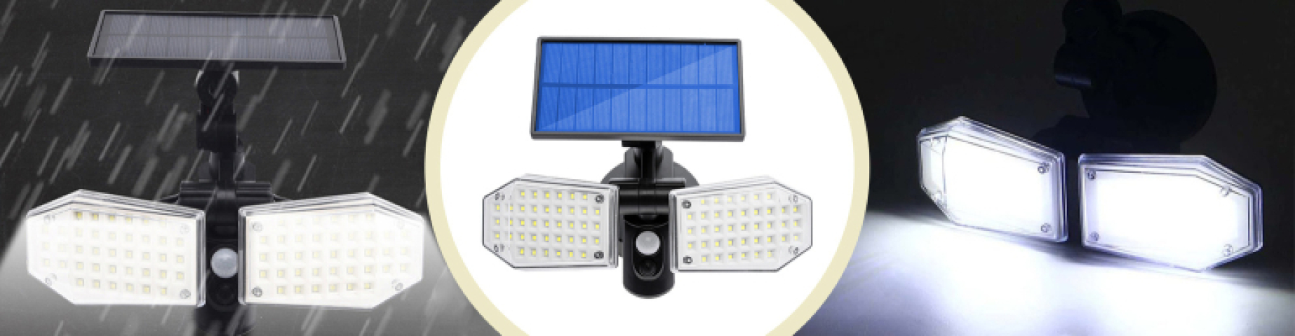 MasterLED Solar LED napelemes 15 W-os mozgásérzékelővel