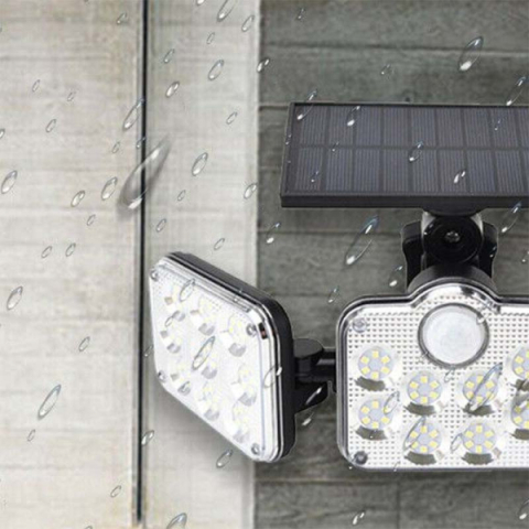 MasterLED Solar LED napelemes lámpa 10 W-os mozgásérzékelővel