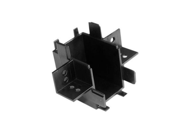 MasterLED LUXO 48V mágneses sínlámpa rendszerhez csatlakozó, süllyesztett, szögletes típusú, fekete