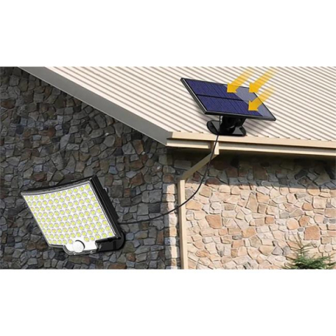 MasterLED Solar LED 10W-os lámpa mozgásérzékelővel és alkonykapcsolóval