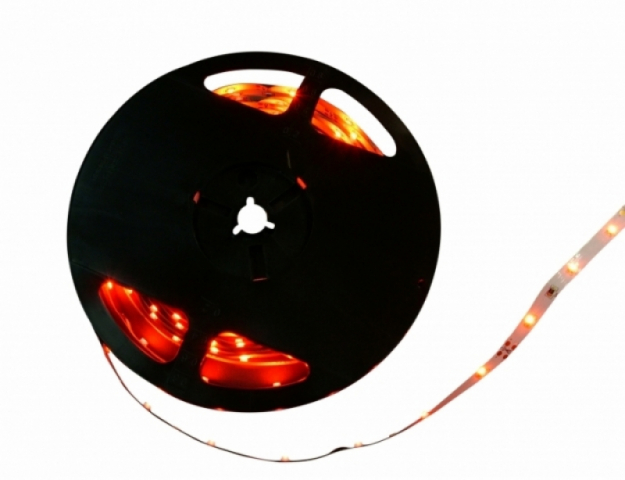LEDmaster Prémium 30 LED/méteres 12 V-os beltéri piros LED szalag 5 m / tekercs 