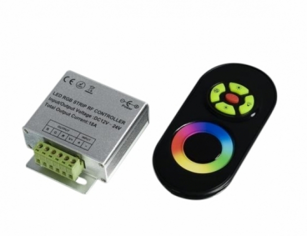 LEDmaster - RGB led vezérlő (RF) Fekete 