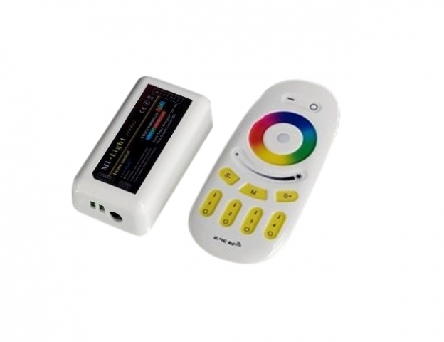 Mi Light 4 csatornás RGB távirányító + 1 db vezérlő 