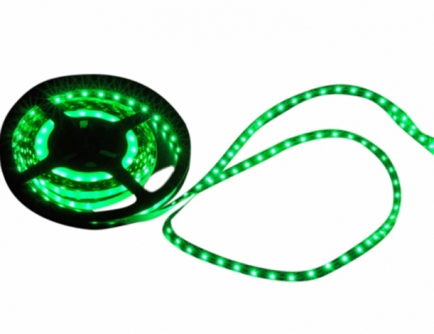 LEDmaster Prémium 90 LED/méteres 12 V-os beltéri zöld LED szalag 