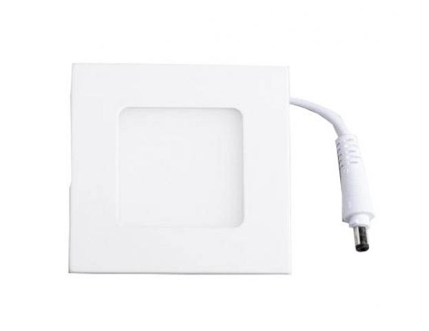 MasterLED 3 W-os süllyesztett natúr fehér, négyzet alakú LED-es mennyezetlámpa 