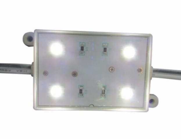 LEDmaster Prémium 4 LED/db 12 V-os vízálló hideg fehér LED modul 