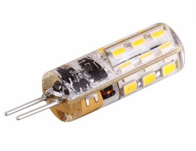 LEDmaster G4 foglalat, 24 SMD led, meleg fehér színű, 180° sugárzási szög, SMD led izzó, 1,5 ...