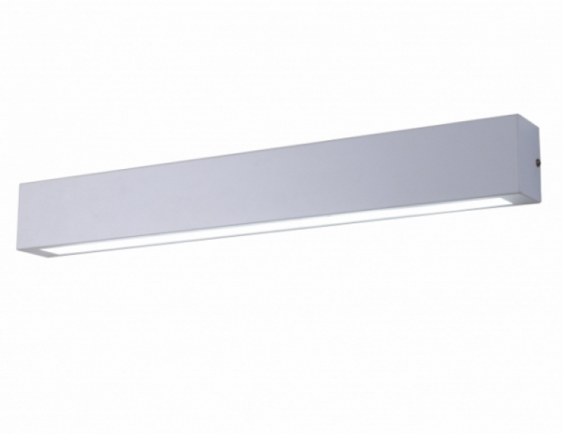 LEDmaster Ibros fali lámpa 12 W-os 80x930 mm IP44 fehér színű hosszúkás 