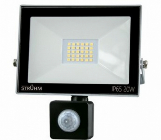 Strühm Kroma 20 W-os mogásérzékelős natúrfehér LED reflektor 