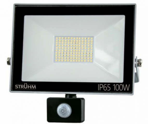 Strühm Kroma 100 W-os mogásérzékelős natúrfehér LED reflektor 