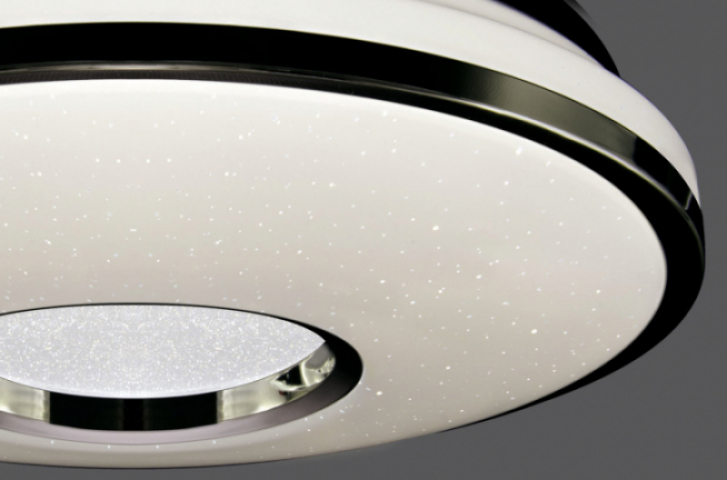 Strühm Opera 48 W-os ø495 mm kör alakú natúr fehér mennyezeti lámpa IP44-es védettségű 