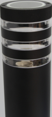 MasterLED Miami Kerti 61 cm-es fekete E27-es foglalatú állólámpa