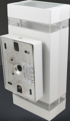 MasterLED Hana Kerti oldalfalra helyezhető fehér színű lámpa GU10-es foglalattal