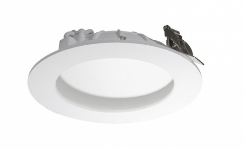 Strühm Cinder 4 W-os süllyesztett natúr fehér, fehér színű kör alakú LED-es mennyezetlámpa 
