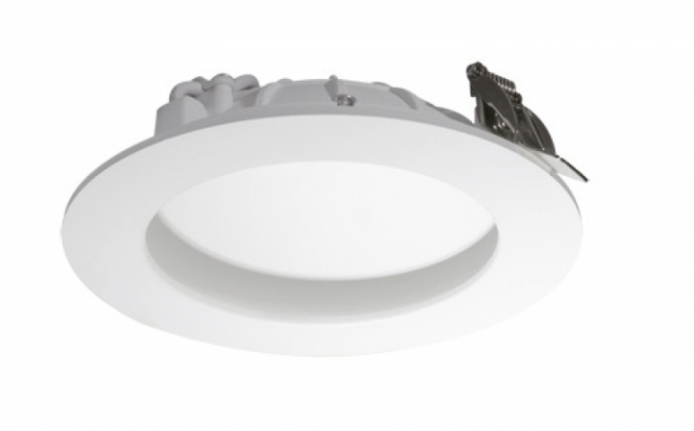 Strühm Cinder 12 W-os süllyesztett natúr fehér, fehér színű kör alakú LED-es mennyezetlámpa