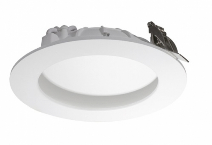 Strühm Cinder 19 W-os süllyesztett natúr fehér, fehér színű kör alakú LED-es mennyezetlámpa 