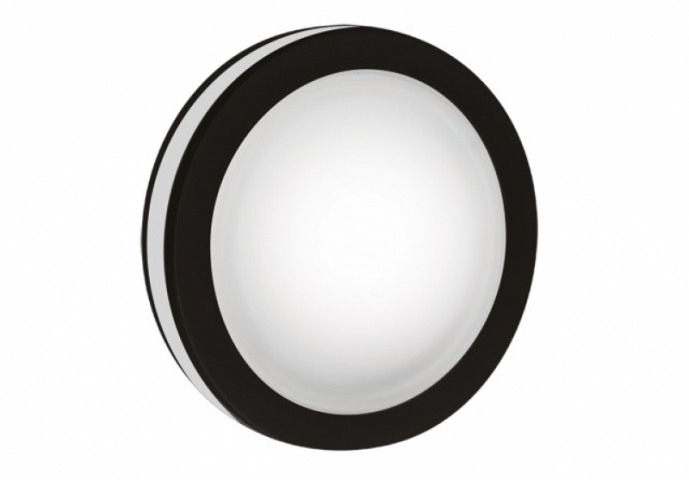 Strühm Goti 5 W-os süllyesztett natúr fehér, fekete színű kör alakú LED-es ...