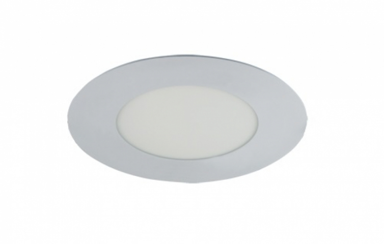 Strühm Slim 3 W-os süllyesztett meleg fehér, fehér színű kör alakú LED-es mennyezetlámpa 