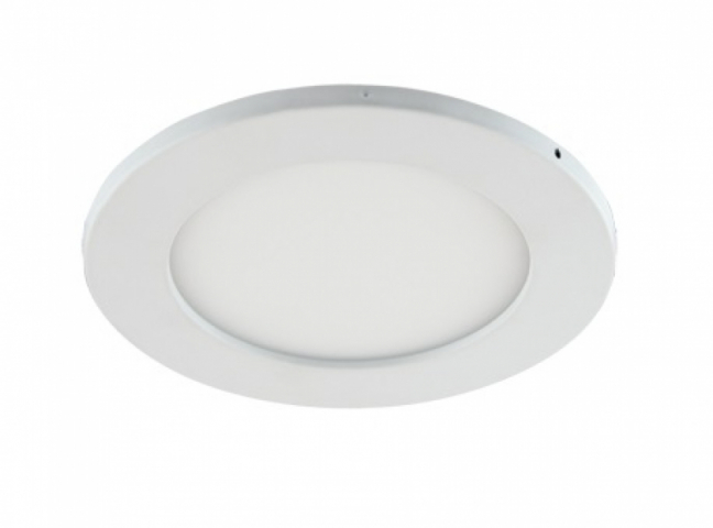 Strühm Slim Iron 6 W-os süllyesztett natúr fehér, fehér színű kör alakú LED-es mennyezetlámpa