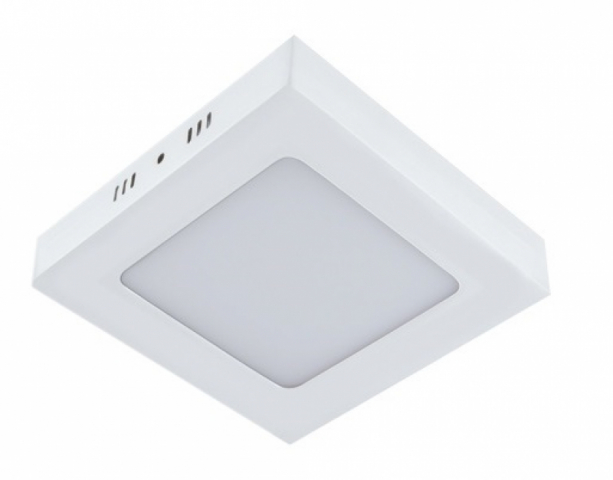 Strühm Martin 6 W-os falon kívüli natúr fehér, fehér négyzet alakú LED-es mennyezetlámpa