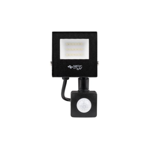 MasterLED Tiga 10 W-os natúrfehér mozgásérzékelős LED reflektor