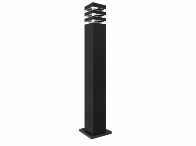 MasterLED Malibu Kerti 80 cm-es fekete színű E27-es foglalatú állólámpa 