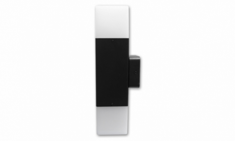MasterLED Panama Duo Kerti oldalfali lámpa fekete színű E27-es foglalattal