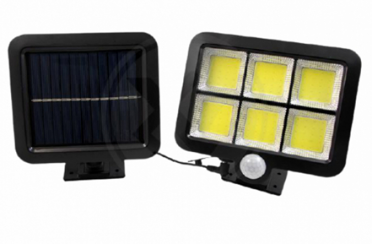 MasterLED Solar LED reflektor 4 W-os mozgásérzékelővel 