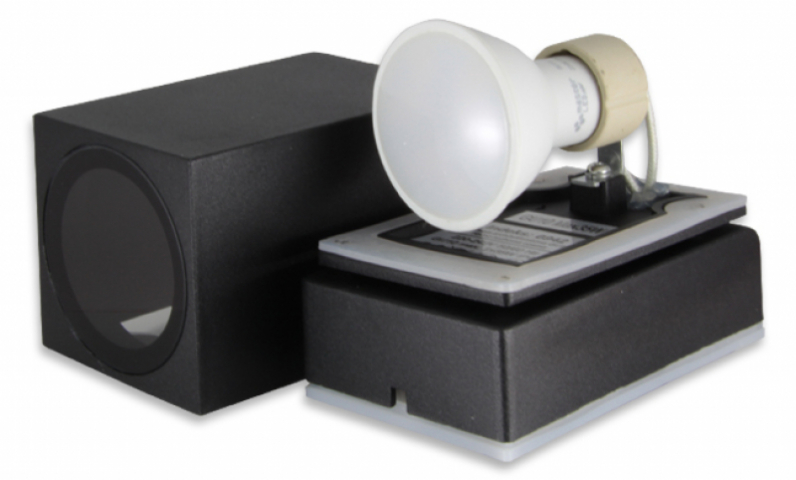 MasterLED Rhino mozgatható fekete oldalfali lámpa, GU10-es foglalattal