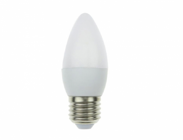EcoLight E27-es foglalatú 10 W-os SMD LED izzó natúr fehér gyertya 