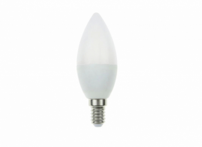 EcoLight E14-es foglalatú 10 W-os LED-es izzó meleg fehér gyertya
