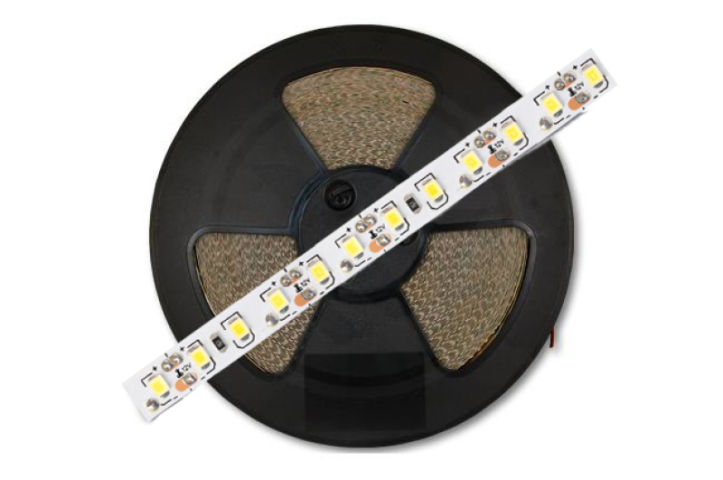 EcoLight 120 Led/méteres 12 V-os beltéri hideg fehér led szalag 5 m / tekercs 