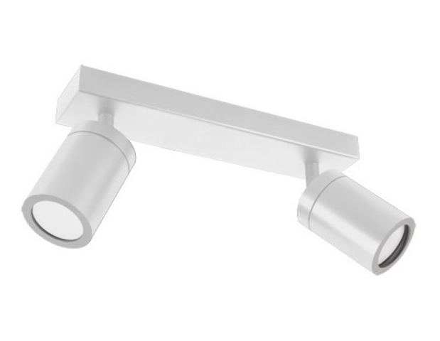 Strühm Tenor 2L fehér színű fürdőszobai lámpa GU10-es foglalattal 