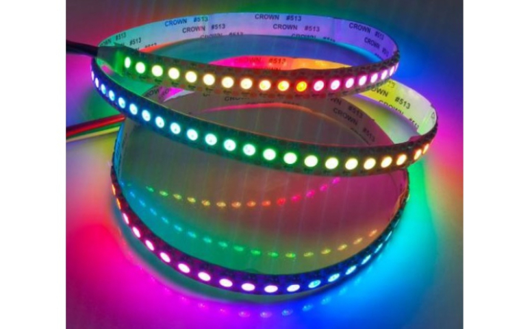 LEDmaster Prémium 60 LED/méteres 12 V-os digitális vízálló RGB 5050 LED szalag