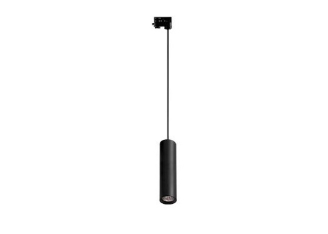 MasterLED Idar fekete henger alakú függesztett sínre szerehető 3fázisú lámpa keret, ...