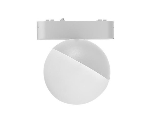 MasterLED LUXO Spheris 10-W-os fehér mágneses sínes lámpa, 4000K, 48V 