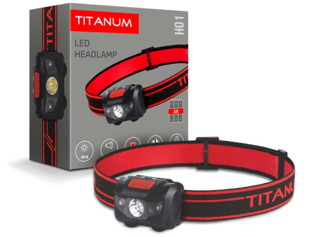 Videx TITANUM LED Fejlámpa, 6500K, TLF-H01 