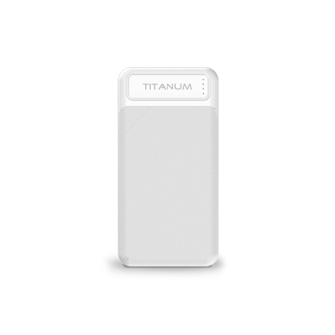 Videx TITANUM power bank, fehér színű, 20000mAh, TPB-913