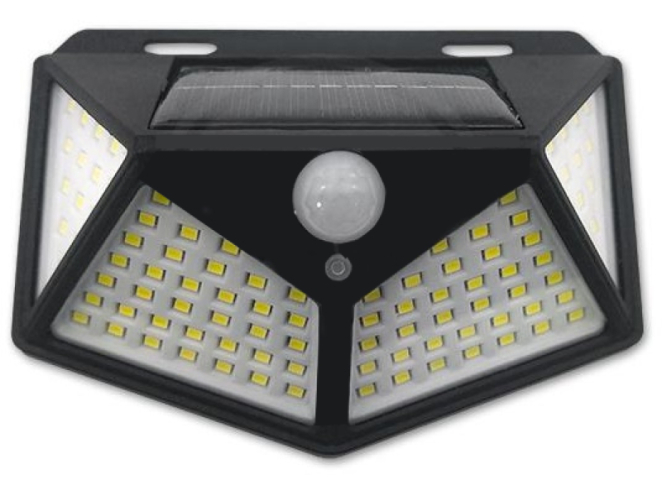 MasterLED Solar LED 5W-os  lámpa mozgásérzékelővel és alkonykapcsolóval 