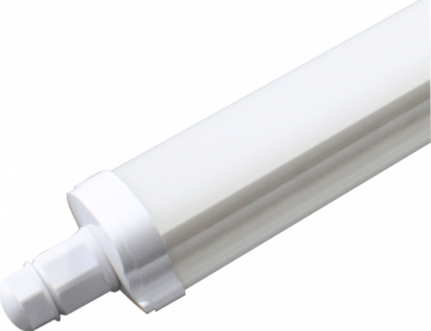EcoLight LED 60 W, 120 cm, 6600 lm, falon kívüli por-és páramentes fehér lámpa IP65-as ...