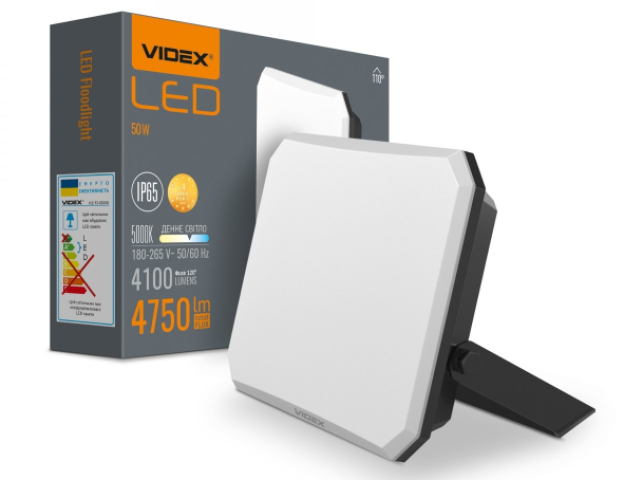 Videx 100 W-os LED reflektor, 9500lm, 5000K 