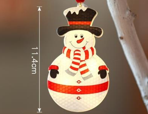 MasterLED karácsonyi hóember alakú dísz 11,5cm-es, 2700K