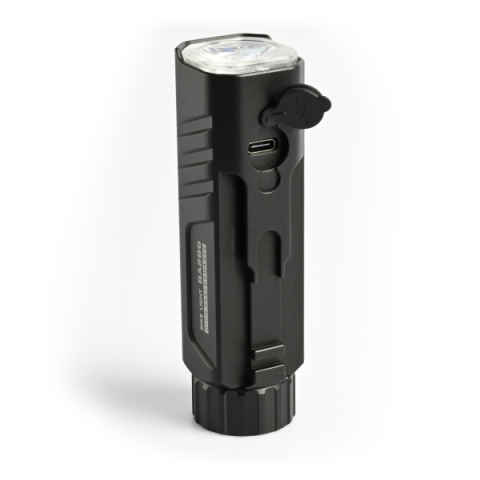 Videx LED kerékpár lámpa, 5000K újratölthető akkumulátorral BA286