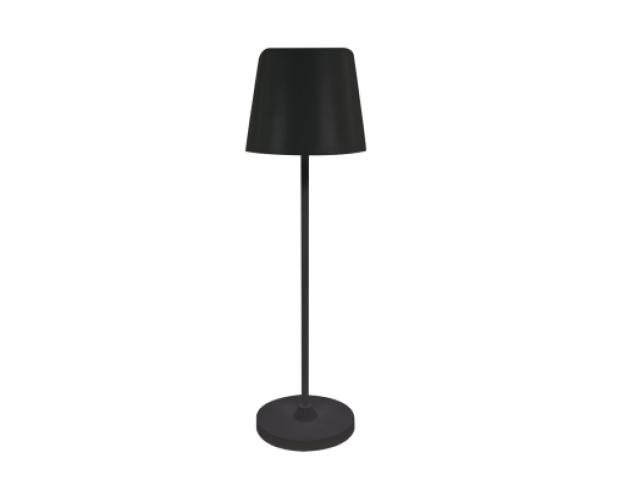 Strühm Toga fekete színű LED asztali lámpa 2W-os, 3000-6000K újratölthető ...