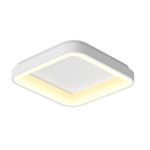 Videx Led Edge 72 W-os,ø450mm fehér négyzet alakú LED távirányítós mennyezeti lámpa