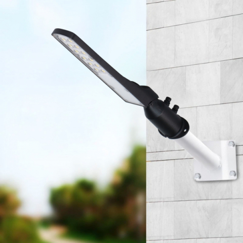 Videx LED forgatható 30 W-os fekete színű LED utcai lámpa 5000K, IP65