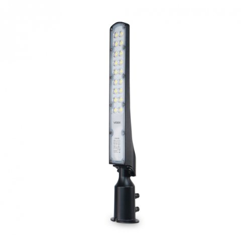 Videx LED forgatható 50 W-os fekete színű LED utcai lámpa 5000K, IP65