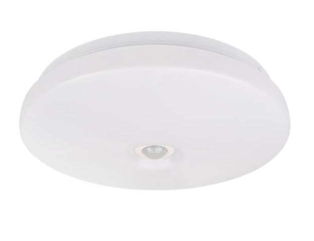 MasterLED Mevo 2xE27-es foglalatú, beépített mozgásérzékelős kerek, fehér ...