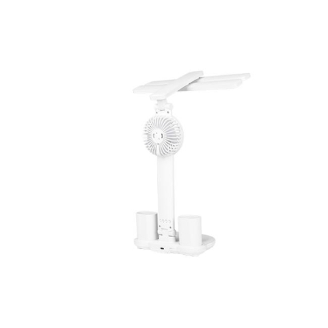 MasterLED Summer 9W-os asztali lámpa beépített ventilátorral, 3000-6500K, fehete