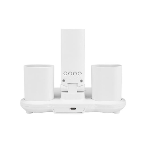 MasterLED Summer 9W-os asztali lámpa beépített ventilátorral, 3000-6500K, fehete